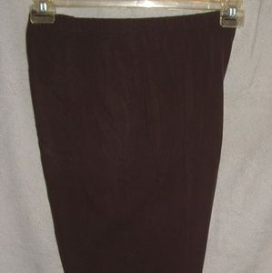 Plus Size Brown Leggings